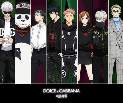 dolce & gabbana jujutsu kaisen|dolce models list.